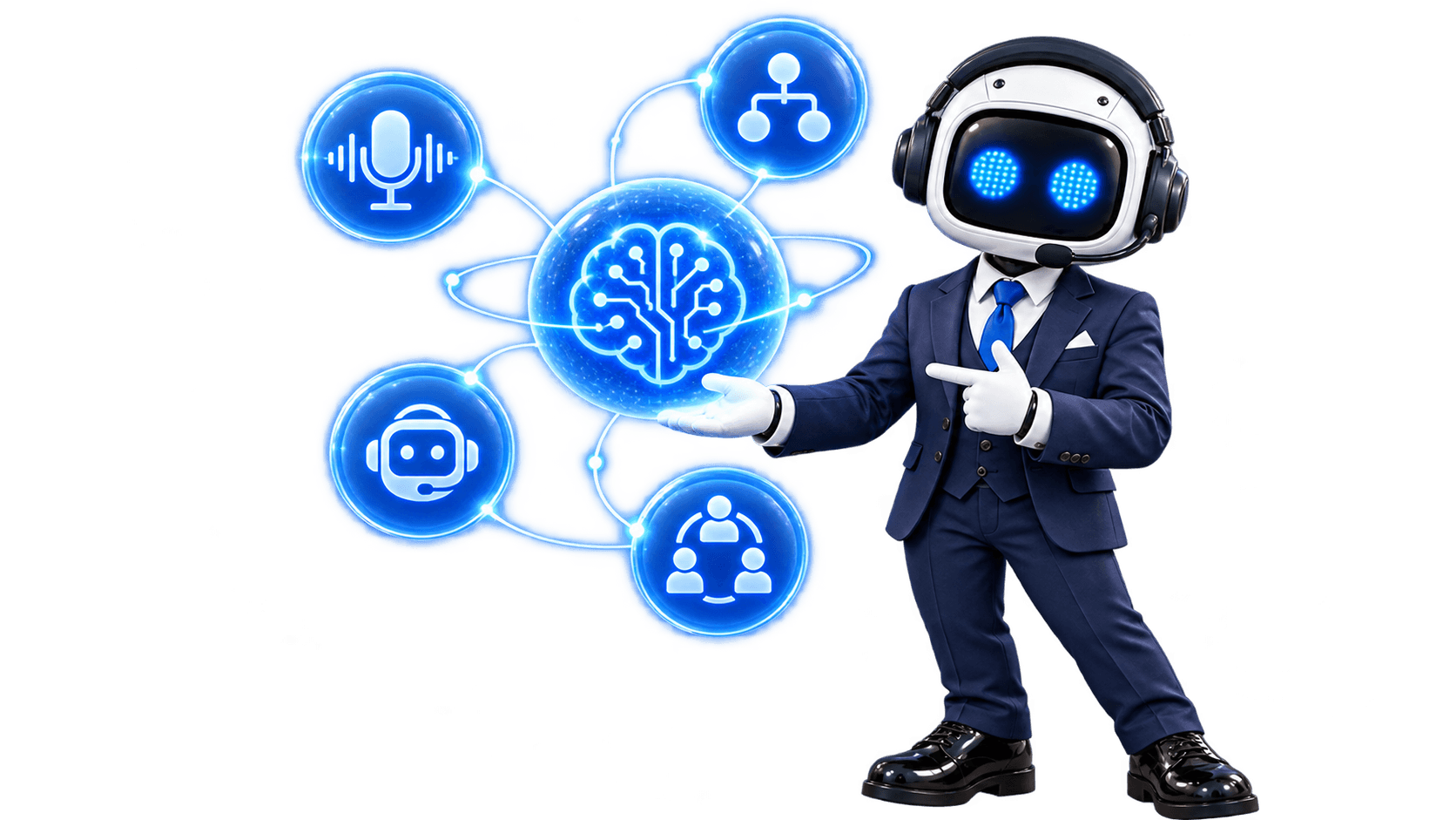 MobBot presenting MobDial AI agent orchestration